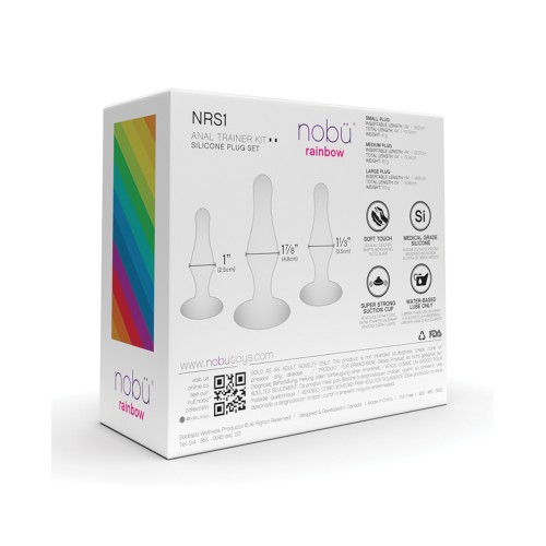 Set de Plug de Silicona Nobu Rainbow - Placer